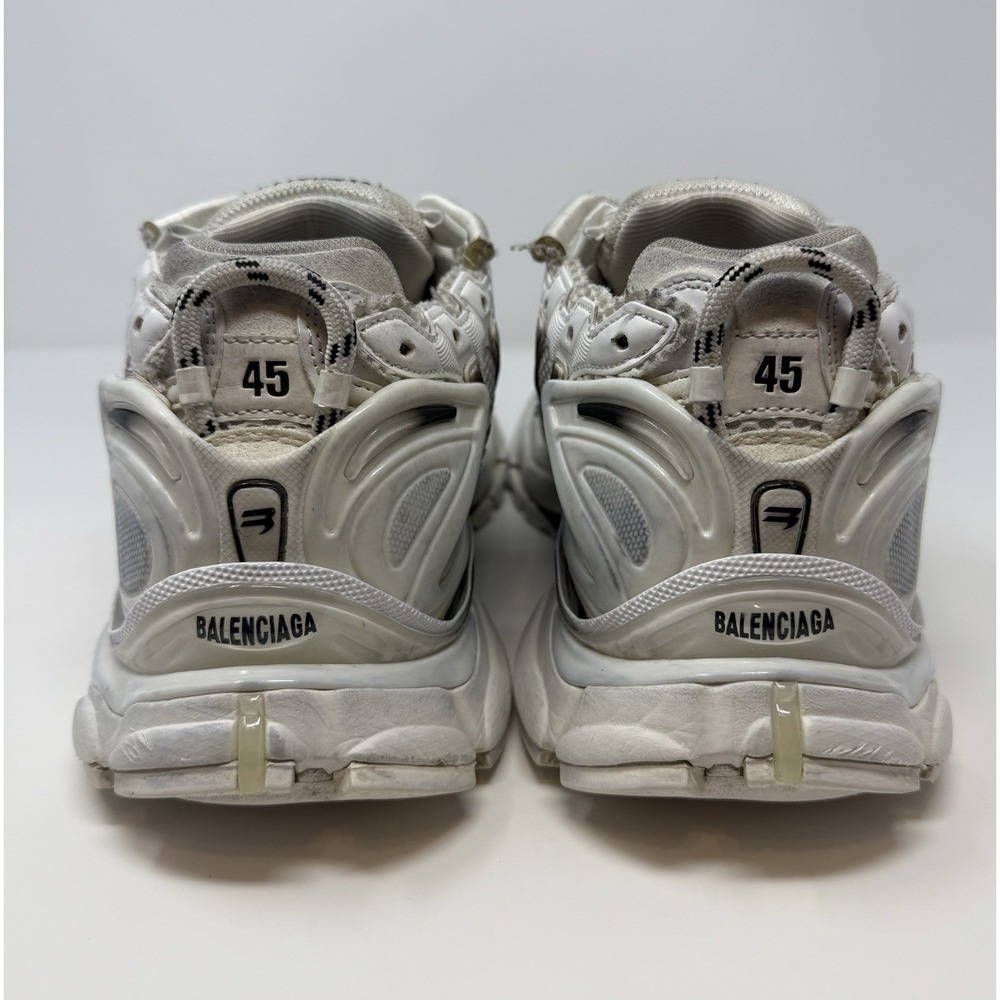 Balenciaga Runner Gradient Sneaker White/Black Size 12 US 45 EU - Picture 5 of 8